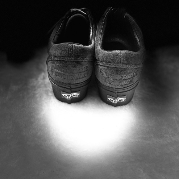 Disney Vans Red and Black Skate Sneakers - Picture 9 of 15